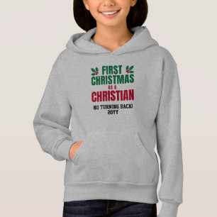 NEUE CHRISTLICHE ERSTE KINDER HOODIE
