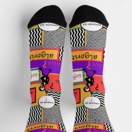 Neue Computer-ese-Crew-Socken Socken