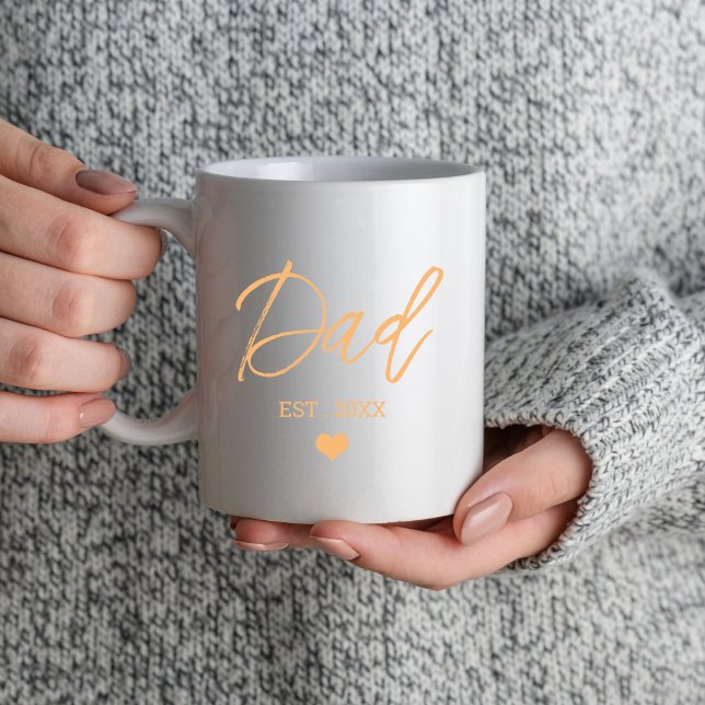 Neue Dad-Mama für neue Eltern, die ein Daddy-Gesch Kaffeetasse (Von Creator hochgeladen)