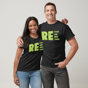 Neue Denkansätze gerecycelt T-Shirt