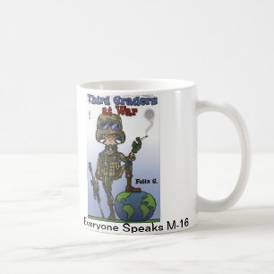 Neue dritte Sortierer an der Kriegs-Tasse Kaffeetasse