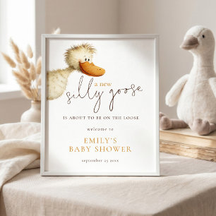 Neue dumme Gans auf freiem Fuß Willkommen Baby Sho Poster
