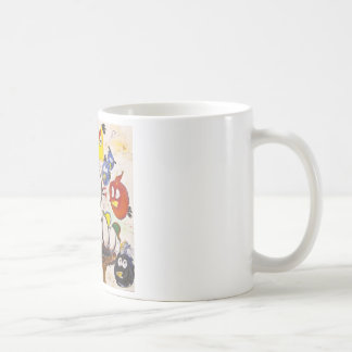 Neue Eier auf dem Block durch Ashley, Sandy u. Kaffeetasse