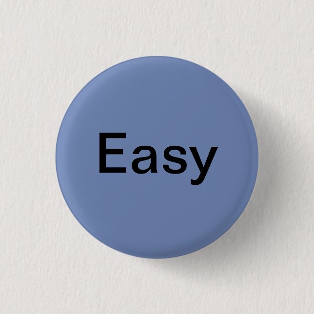 Neue einfache verrückte coole einfache button (Vorderseite)