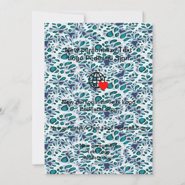 Neue Einladung Individuell anpassen (Vorderseite)