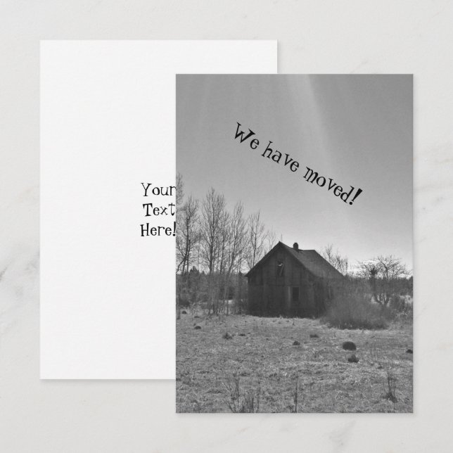 Neue Einladungen für Zuhause Housewarming (Vorne/Hinten)