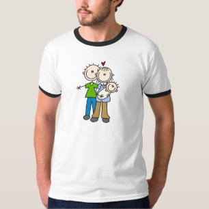 Neue Eltern mit Baby-T-Shirts und Geschenken T-Shirt