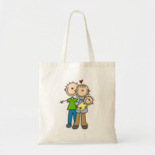 Neue Eltern mit Baby T-Shirts und Geschenken Tragetasche
