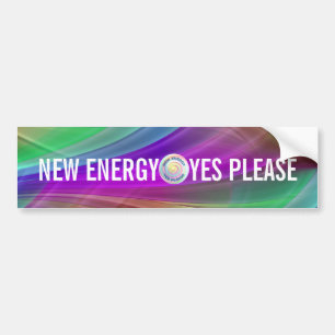NEUE ENERGIE - JA BITTE AUTOAUFKLEBER