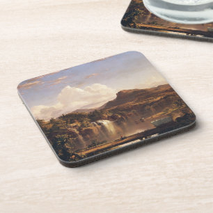 Neue England Landschaft Frederic Edwin Church Getränkeuntersetzer