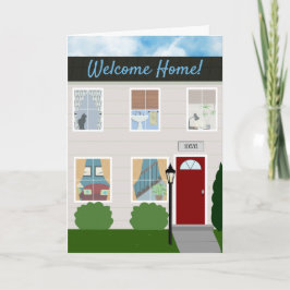 Neue Erwärmung des Hauses Glückwünsche Karte