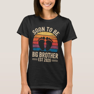 Neue Familienmitglied-Ankündigung Bald Großer Brud T-Shirt