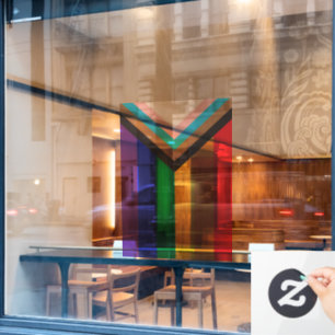 Neue Farbe für die Flagge Streifen Fensterheber Fensteraufkleber
