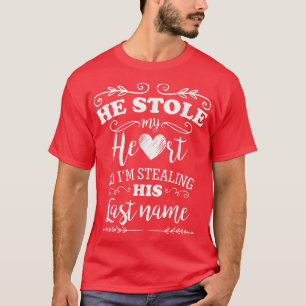 Neue Farben Er stahl mir die herzwitschige Braut,  T-Shirt