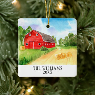 Neue Farm Familie Weihnachtsschmuck