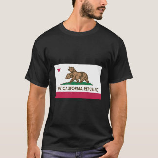 Neue Flagge der Republik Kalifornien T-Shirt
