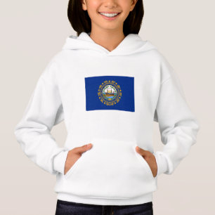 Neue Flagge des Staates Hampshire Hoodie