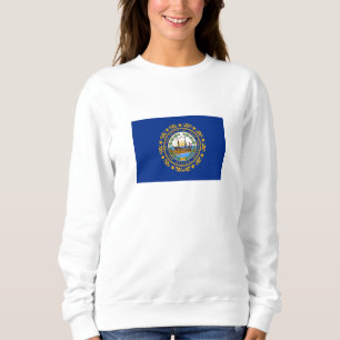Neue Flagge des Staates Hampshire Sweatshirt
