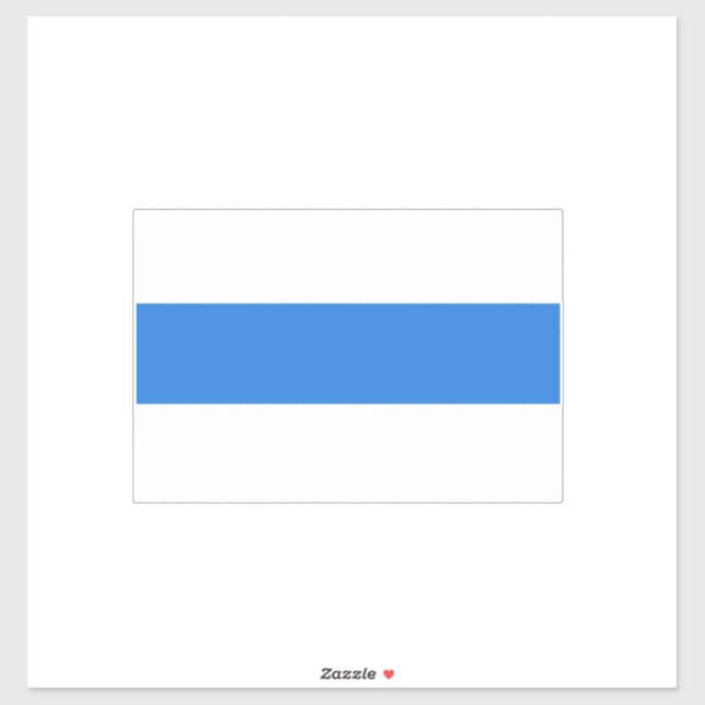 Neue Flagge für Russland Aufkleber (Blatt)