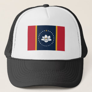 Neue Flagge von Mississippi Truckerkappe