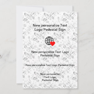 Neue Flat-Einladung Passen Sie Ihre eigene an Einladung