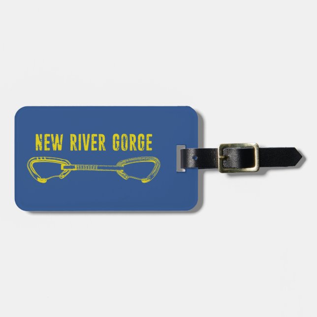 Neue Flussschlucht Klettern Schnellziehen Gepäckanhänger (Vorderseite horizontal)