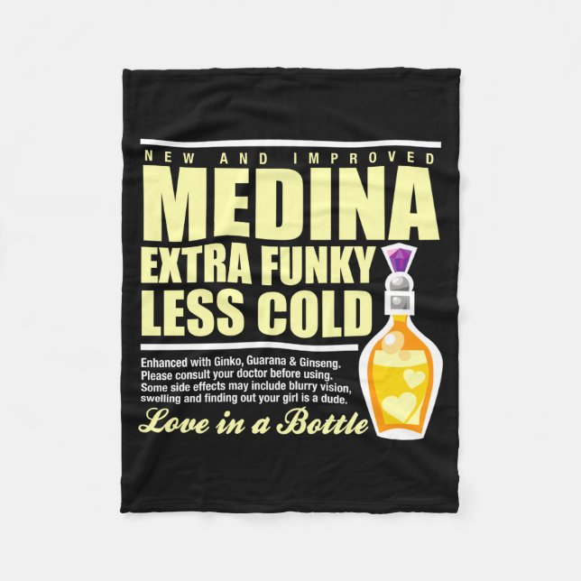 Neue funky Cold Medina _1 Fleecedecke (Vorderseite)