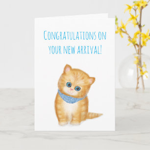 Neue Ginger Kitten Gratulationskarte für Paar Karte