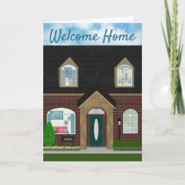 Neue Glückwünsche des Hauses Karte