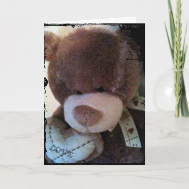 NEUE GLÜCKWÜNSCHE ZUR ADOPTION KARTE (Vorderseite)