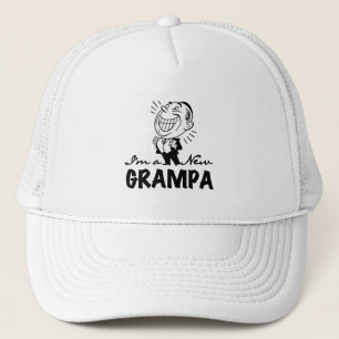 Neue Grampa T - Shirt und Geschenke lächeln Truckerkappe