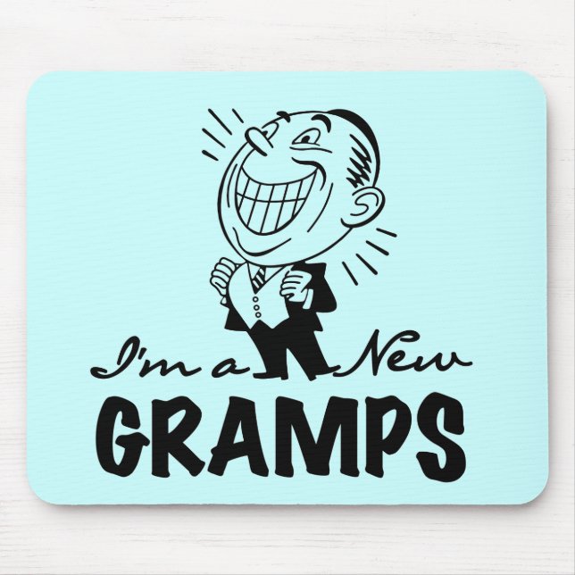 Neue Gramps T - Shirt und Geschenke lächeln Mousepad (Vorne)