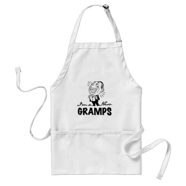 Neue Gramps T - Shirt und Geschenke lächeln Schürze (Vorne)