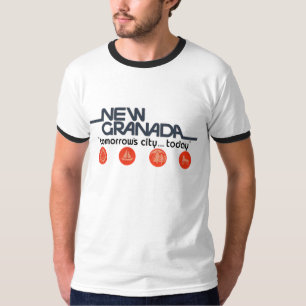 Neue Granada-Morgen-Stadt heute T-Shirt