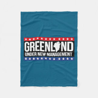 Neue Grönlands USA Management Politische Memes Fleecedecke