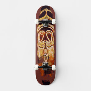 Neue Guinea Moari Tribal Skateboard