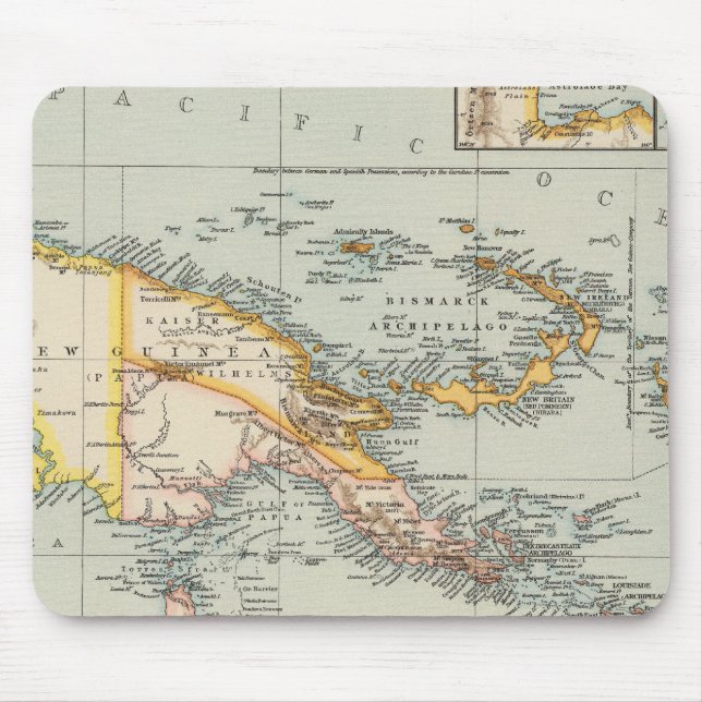 Neue Guinea, Papuan Archipelago Mousepad (Vorne)