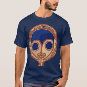 Neue Guinea Tribal Art Face Maskenbildhauerei T-Shirt