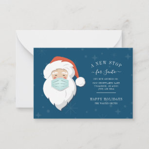 Neue Haltestelle für den Weihnachtsmann Wir sind u Mitteilungskarte