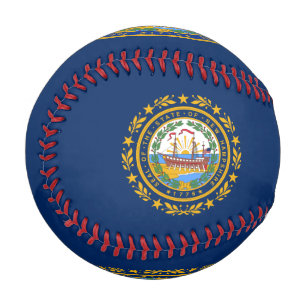 Neue Hampshire-Flagge Baseball