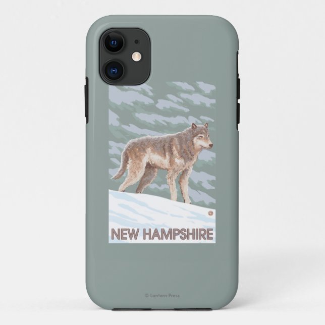 Neue HampshireWolf Szene Case-Mate iPhone Hülle (Rückseite)