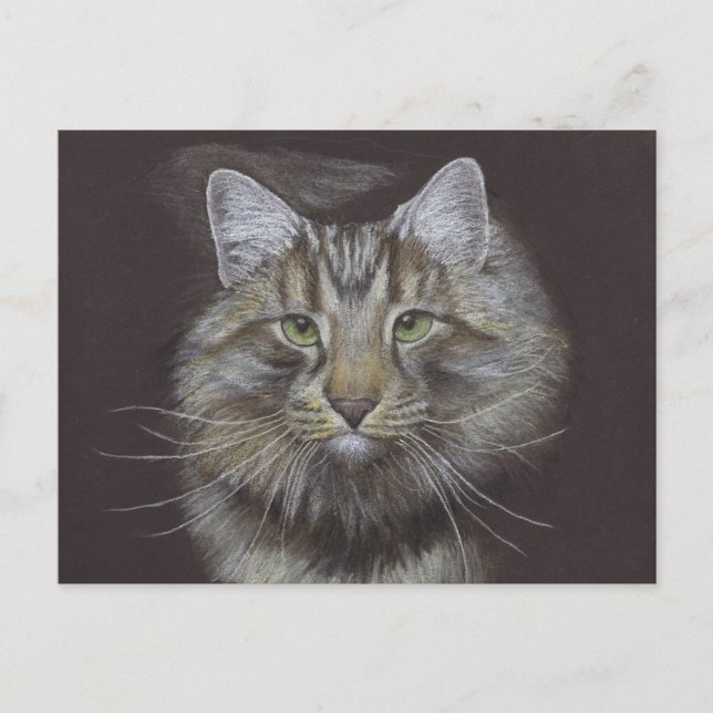 Neue Haustierankündigung Postkarte (Vorderseite)