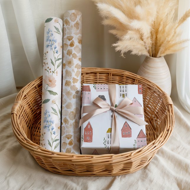 Neue Heim Fun Floral  Geschenkpapier Set (Von Creator hochgeladen)
