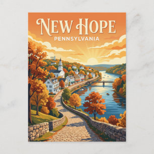 Neue Hoffnung USA Postkarte