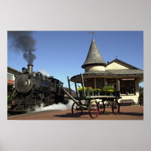 Neue Hoffnungs-Bahnstation Poster