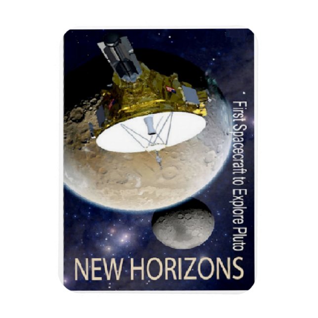 Neue Horizonte Mission nach Pluto! Magnet (Vertikal)