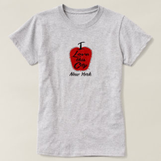 Neue Ich liebe diese Stadt T-Shirt