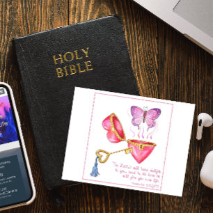 Neue inspirierende Postkarte für das Leben