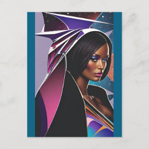 Neue interdimensionale Prinzessin - Ken Gage Art Postkarte