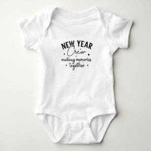 Neue Jahre, Baby, Bodysuit Baby Strampler